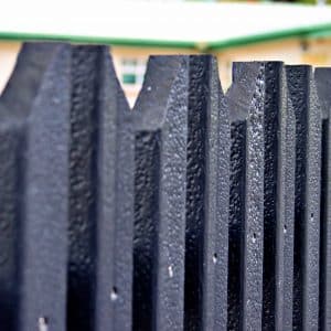Sustainable recycled plastic fence rails by DCW Polymers Ltd