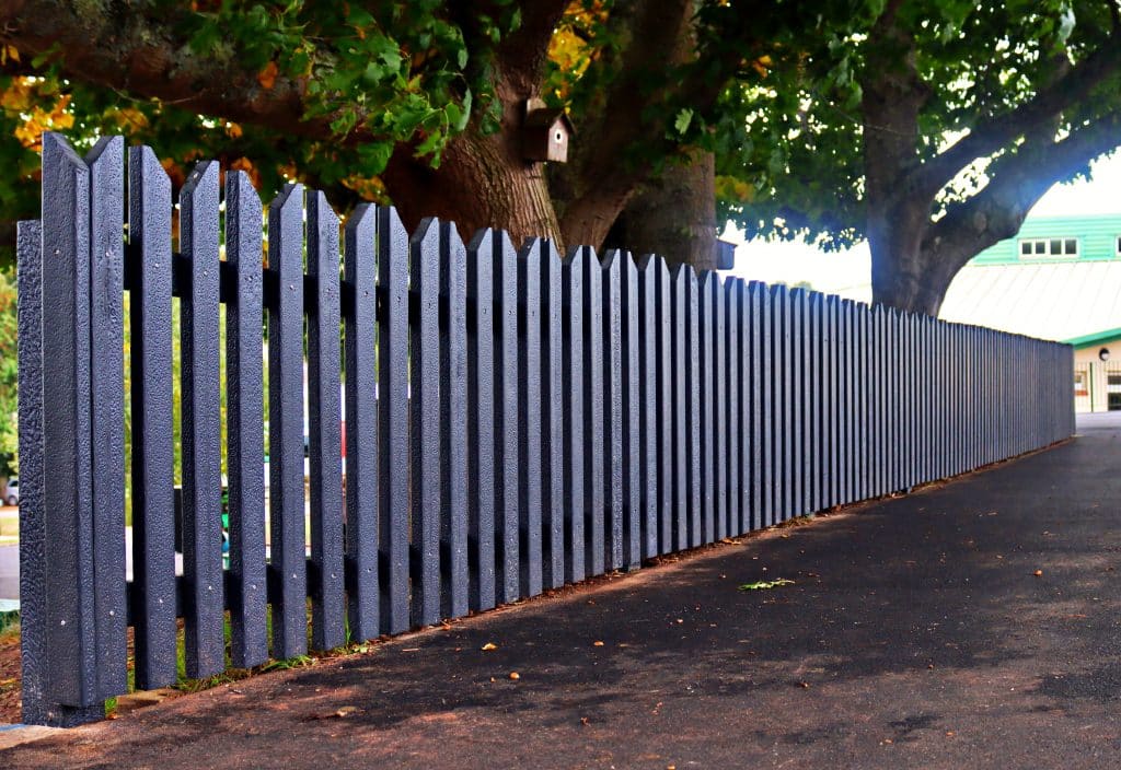 Recycled plastic sustainable fencing & Decking solutions by DCW Polymers Ltd